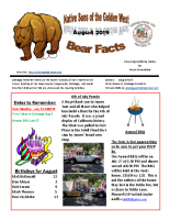 Bearfacts August 2019