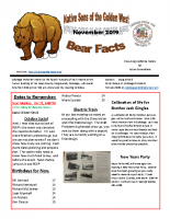 Bearfacts Nov 2019