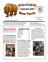 Bearfacts Sept 2019